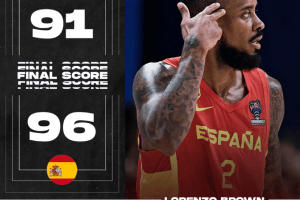 Spain back in the Final after overcoming Schroder, soldout home crowd