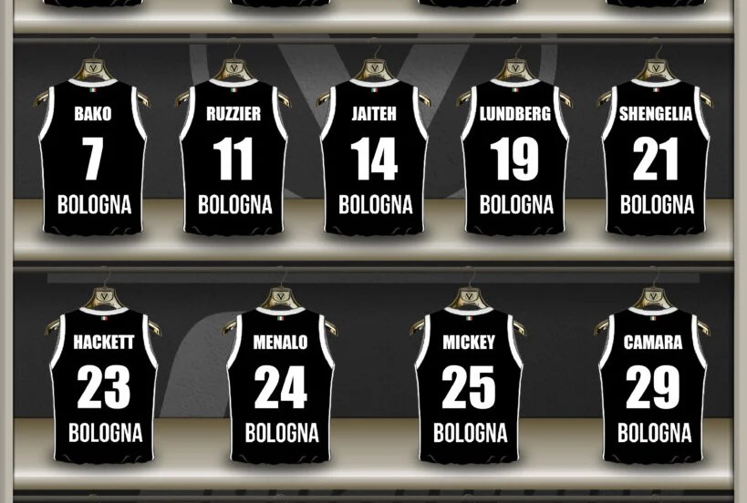 numeri maglia Virtus Bologna