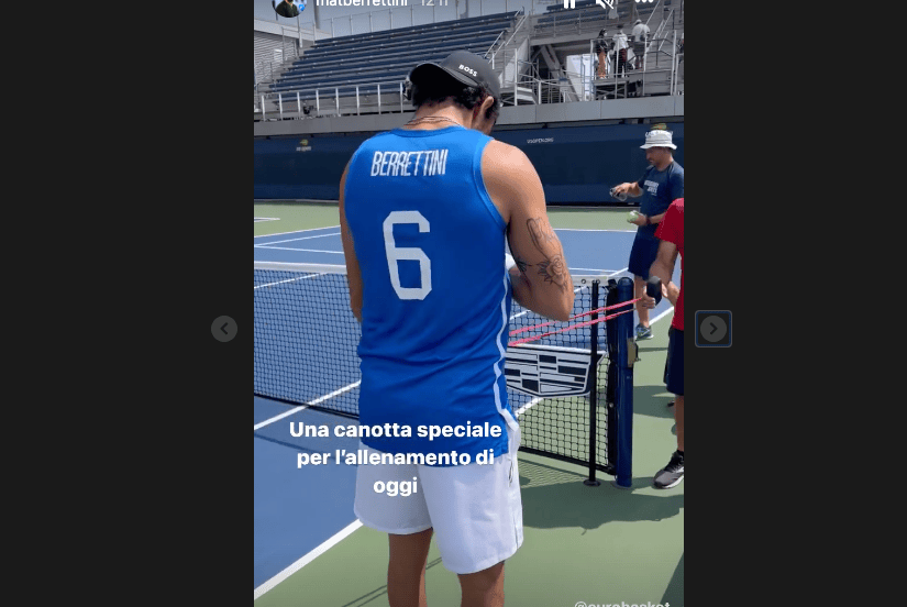Matteo Berrettini Italbasket