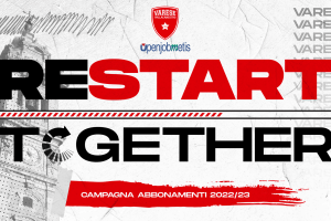 Pallacanestro Varese: Giovedì 22 settembre prenderà il via la terza fase di “Restart Together”