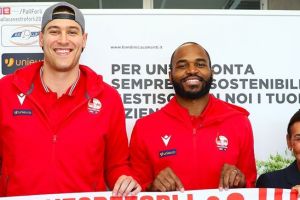 Unieuro Forlì, la presentazione di Adrian e Sanford