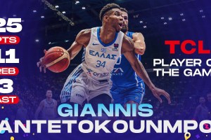 Eurobasket 2022, la prova di Giannis contro l’Italia