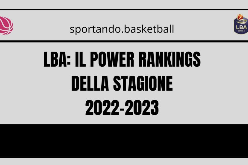 Sportando LBA Power Rankings 2022-2023