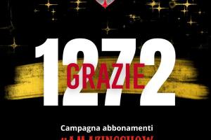 Rimini, record di abbonati: 1.272 tessere vendute