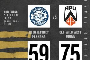 Netto successo per la Apu Old Wild West Udine a Ferrara