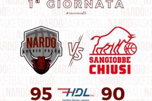 La HDL Nardò supera in overtime 95-90 Chiusi