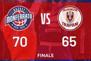 Monferrato batte Trapani, 24 di Redivo