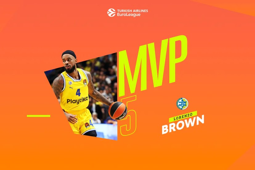 Lorenzo Brown MVP Euroleague