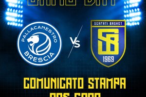 Seconda trasferta stagionale, la Givova Scafati va a Brescia