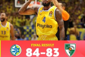 Colson e Brown protagonisti, il Maccabi Tel Aviv resiste alla rimonta dello Zalgiris Kaunas
