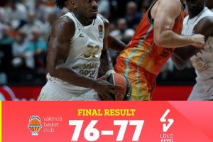 L’Asvel passa in volata a Valencia, decide Mathews dalla lunetta