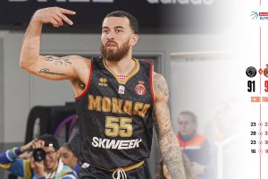 Mike James decisivo al Roland-Garros, il  Monaco prevale su Paris Basketball