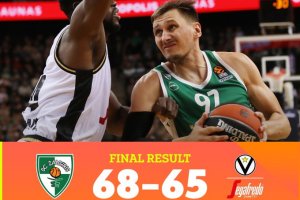 Lo Zalgiris beffa la Virtus Bologna in volata