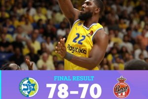 Il Maccabi Tel Aviv risale dal -19 e ferma la corsa del Monaco