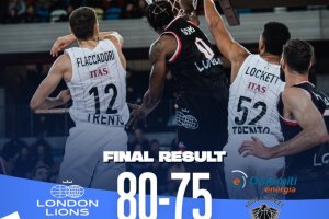 Prima vittoria di sempre in Eurocup per i London Lions, Trento si spegne nel finale