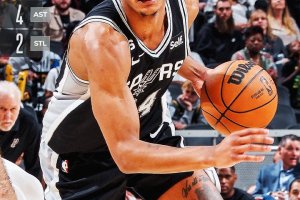 Spurs vittoriosi in volata sui Pacers con 4 atleti oltre i 20 punti