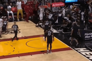 Miami-Toronto, rissa tra Caleb Martin e Christian Koloko