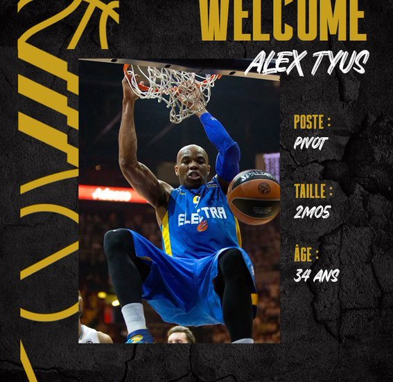 Alex Tyus ASVEL