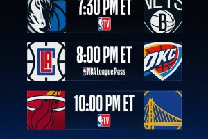 NBA, Nets-Mavs e Warriors-Heat tra le sfide in programma