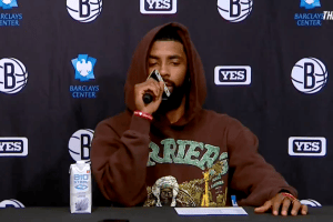 Kyrie Irving: Not going to stand down on anything that I believe in. I have a whole army around me