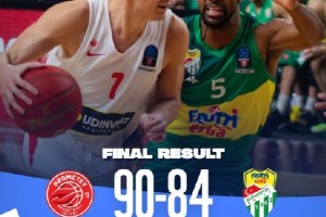 Successo di prestigio degli ucraini del Prometey che battono Bursaspor