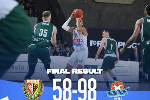 EuroCup round 2: Buducnost travolge in trasferta i polacchi dello Slask