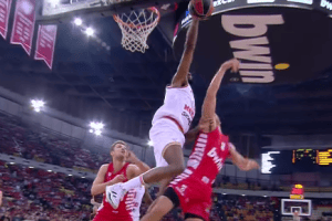 Euroleague Highlights: AS Monaco duo Okobo-James knock down Olympiacos