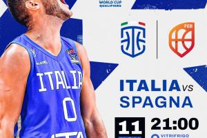 FIBA World Cup 2023 Qualifiers. Italia-Spagna a Pesaro l’11 novembre (ore 21.00)