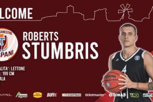 Pallacanestro Trapani, firmato Roberts Stumbris