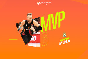 Turkish Airlines EuroLeague RS – Round 6 MVP: Dzanan Musa, Real Madrid