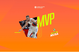 Turkish Airlines EuroLeague Regular Season – Round 9 MVP: Dzanan Musa, Real Madrid