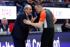Ettore Messina: Bella partita di Naz, minuti utili per Baldasso, Davies molto presente