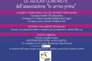 Derthona Basket al fianco dell’Associazione ‘Io Arrivo Prima’