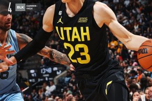 I Jazz vincono ancora, 31+10 per Markkanen contro i Grizzlies