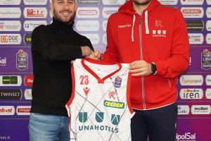 Pallacanestro Reggiana, contratto firmato per Beka Burjanadze