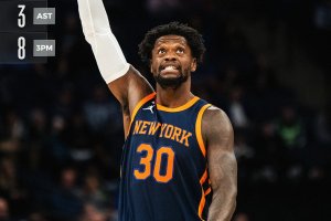 Netto successo per i New York Knicks in casa dei Wolves, 31+8 per Randle
