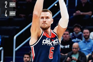 Porzingis brilla, Washington ferma Utah