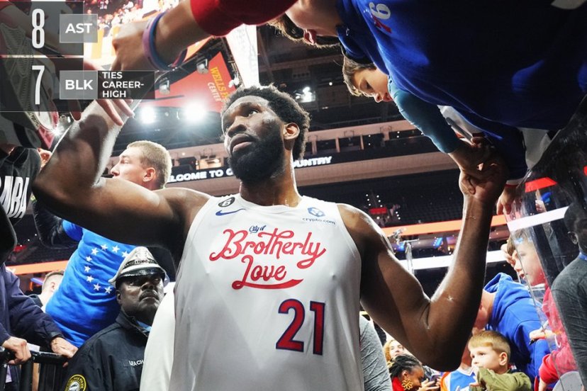 Embiid 76ers Utah