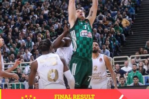 Bacon scores 25 points, Panathinaikos dominates Asvel