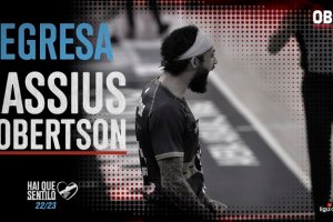 Kassius Robertson returns to Monbus Obradoiro