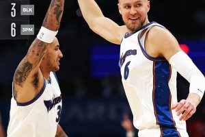 Porzingis ne mette 41, Towns si infortuna: i Wizards battono i Wolves