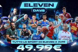 Eurolega, Eurocup e Basketball Champions League (22-25 novembre): il programma su Eleven Sports