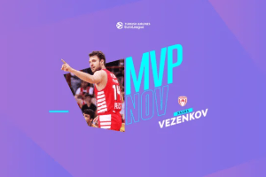 Euroleague MVP for November: Sasha Vezenkov