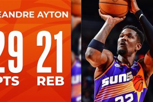 Phoenix, doppia-doppia stellare di Ayton contro Utah