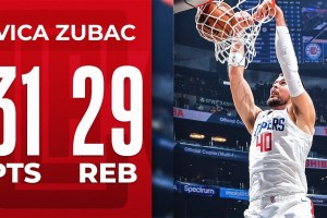 Ivica Zubac Puts Up Video Game Numbers | November 27, 2022
