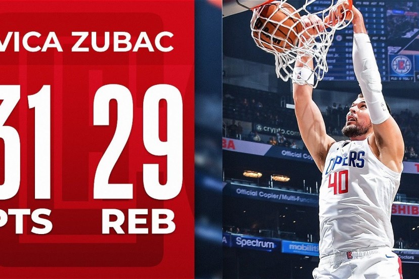 Ivica Zubac Puts Up Video Game Numbers | November 27, 2022