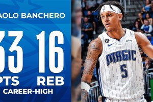 La prima partita NBA da 30+ punti di Paolo Banchero