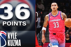 Kyle Kuzma Heats Up, Drops 36 PTS in W