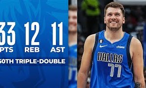 Dallas, la 50esima tripla doppia in carriera per Doncic