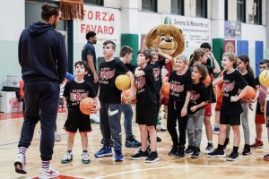 Reyer Venezia: Chillo e Freeman all’allenamento del Basket Favaro